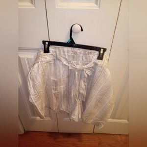 NWT Plus size Jolie and Joy Striped Shorts